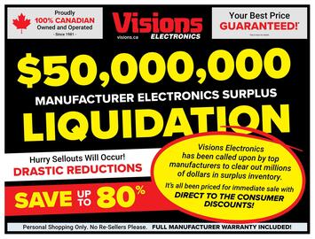 Visions Electronics flyer week 7 Page 1