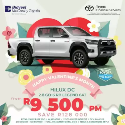 McCarthy Toyota catalogue (valid until 20-02)