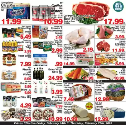 Concord Food Centre & Oak Ridges Food Market flyer (valid until 27-02)