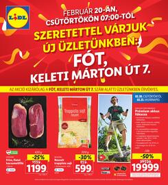 Lidl akciós újság Oldal 1