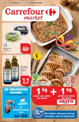 Carrefour Market folder (geldig t/m 25-02)