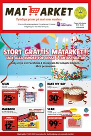 MatArket reklamblad vecka 8 Sida 1