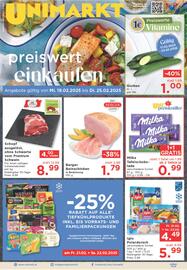 Unimarkt Flugblatt woche 8 Seite 1