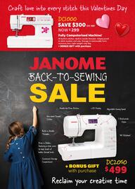 Janome catalogue Page 1