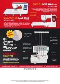 Janome catalogue Page 2