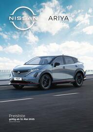 Nissan Ariva Flugblatt | Ariya Seite 1
