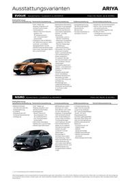 Nissan Ariva Flugblatt | Ariya Seite 3