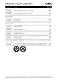 Nissan Ariva Flugblatt | Ariya Seite 7