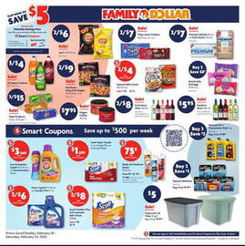 Family Dollar Weekly Ad week 8 Page 1