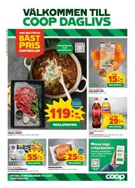 Coop Daglivs reklamblad vecka 8 Sida 1