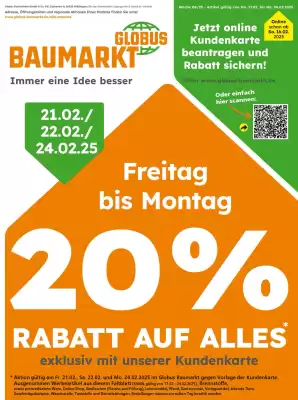 Globus Baumarkt Prospekt (gültig bis 24-02)