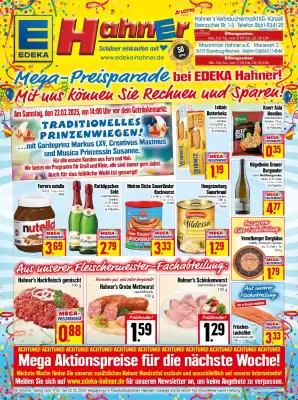 EDEKA Hahner Prospekt (gültig bis 22-02)