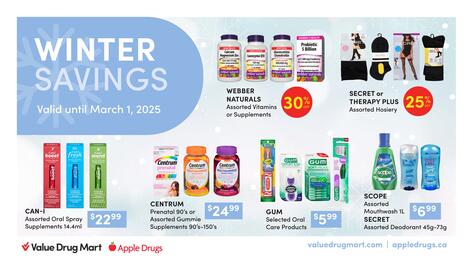 Apple Drugs flyer Page 1