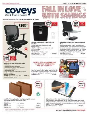 Covey Basics flyer (valid until 1-03)