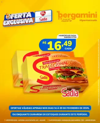 Catálogo Supermercado Bergamini (válido até 20-02)