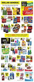 Dollar General Weekly Ad week 8 Page 1