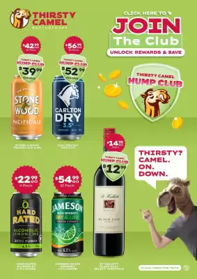 Thirsty Camel catalogue (valid until 2-03)