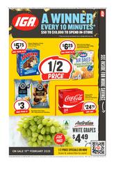 IGA catalogue week 8 Page 1