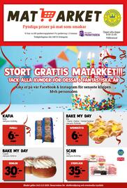 MatArket reklamblad vecka 9 Sida 1