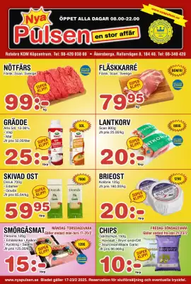 Nya Pulsen reklamblad (giltig till och med 23-02)