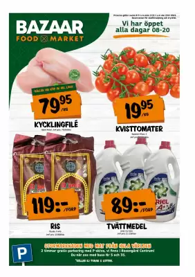 Bazaar Food market reklamblad (giltig till och med 23-02)