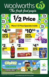 Woolworths catalogue week 8 Page 1