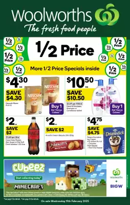 Woolworths catalogue (valid until 25-02)