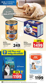 Lidl akciós újság hét 8 Oldal 28