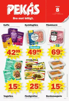 Pekås reklamblad (giltig till och med 23-02)