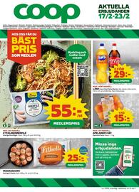 Coop reklamblad vecka 8 Sida 1