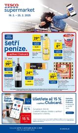 Tesco leták | Szupermarket Strana 1