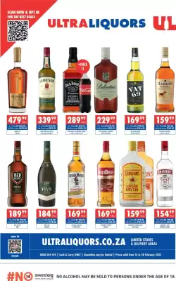 Ultra Liquors catalogue (valid until 28-02)