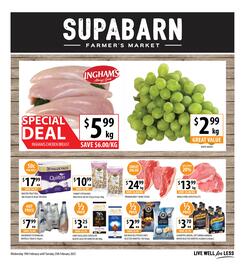 Supabarn catalogue week 8 Page 1