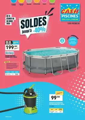 Catalogue Cash Piscines (valable jusqu'au 8-03)