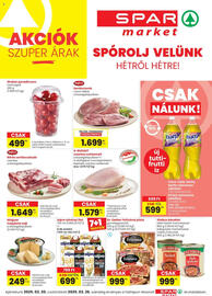 Spar Market akciós újság hét 8 Oldal 1