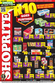 Shoprite catalogue Page 1