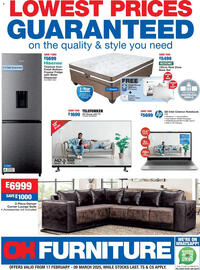 OK Furniture catalogue Page 1