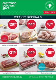 Australian Butchers Store catalogue Page 1