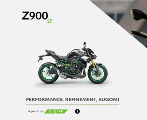 Catalogue Kawasaki (valable jusqu'au 15-03)