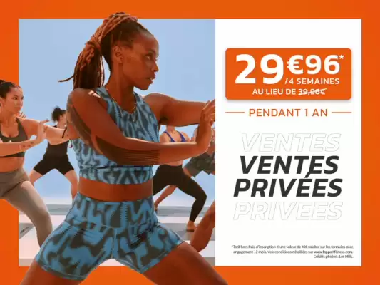 Catalogue L'Appart Fitness (valable jusqu'au 23-02)