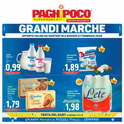 Volantino Paghi Poco (valido fino al 27-02)