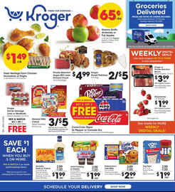 Kroger Weekly Ad week 8 Page 1