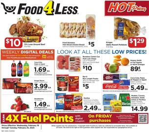 Food 4 Less Weekly Ad week 8 Page 1