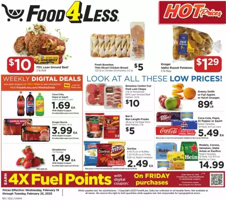 Food 4 Less Weekly Ad (valid until 25-02)