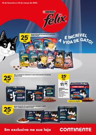 Folheto Continente | Purina Félix Página 1