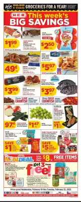 H-E-B Weekly Ad (valid until 25-02)