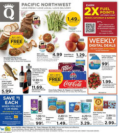 QFC Weekly Ad week 8 Page 1