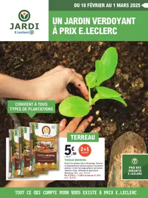 Catalogue E.Leclerc Jardi (valable jusqu'au 1-03)