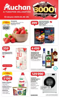 Auchan akciós újság (érvényes eddig: 26-02)