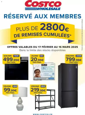 Catalogue Costco (valable jusqu'au 16-03)